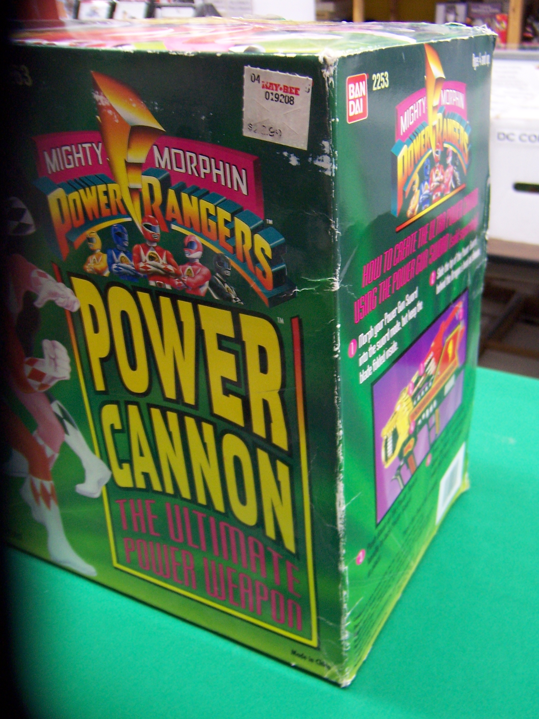 mighty morphin power rangers power cannon