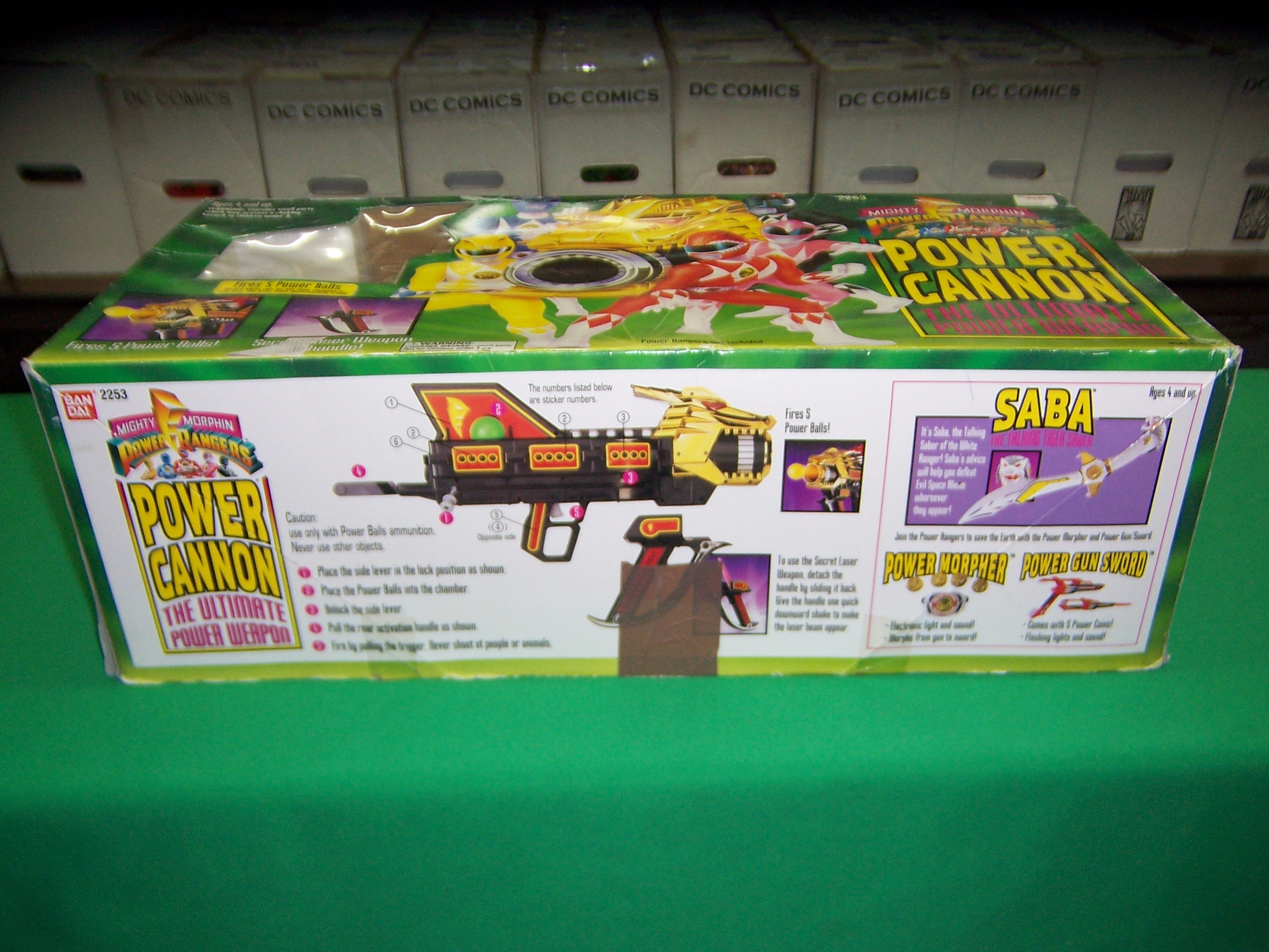 mighty morphin power rangers power cannon
