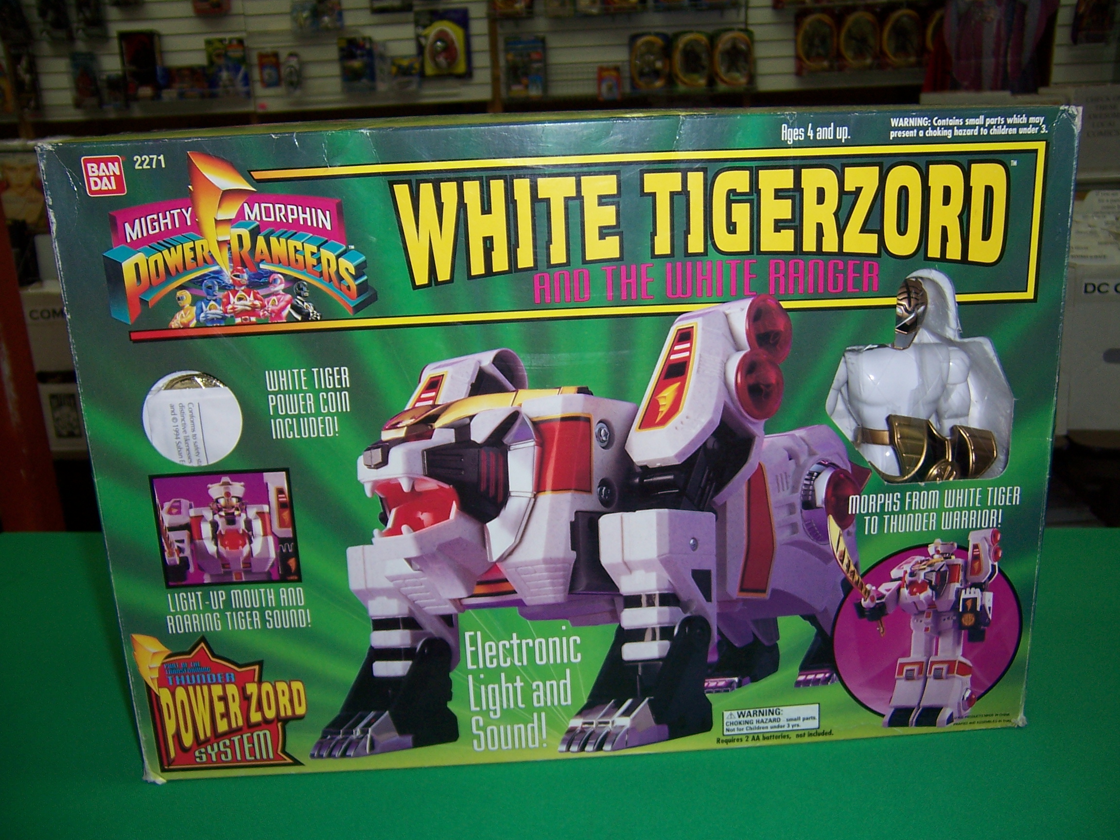 power rangers white zord